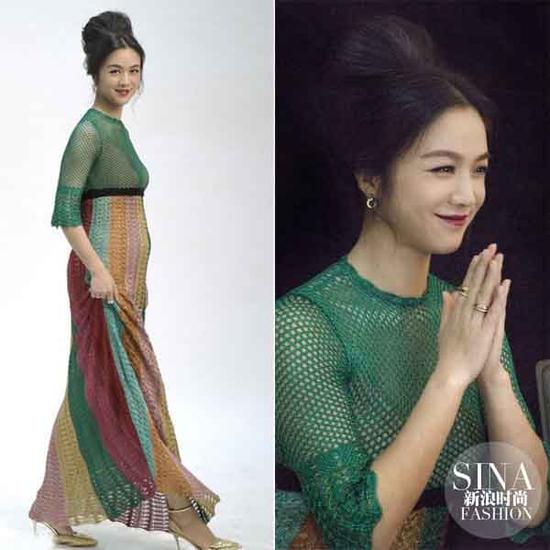 顏值還是完美滴,只是那裙子是個什么鬼