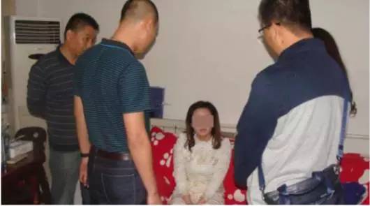 警方抓捕嫌疑人龐某衛現場。警方供圖