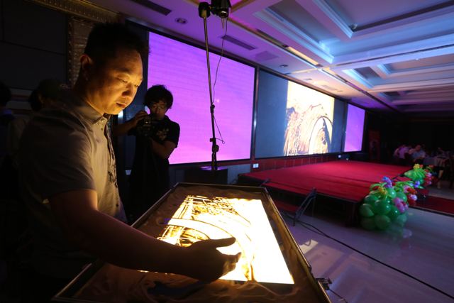 沙畫表演 沙畫表演