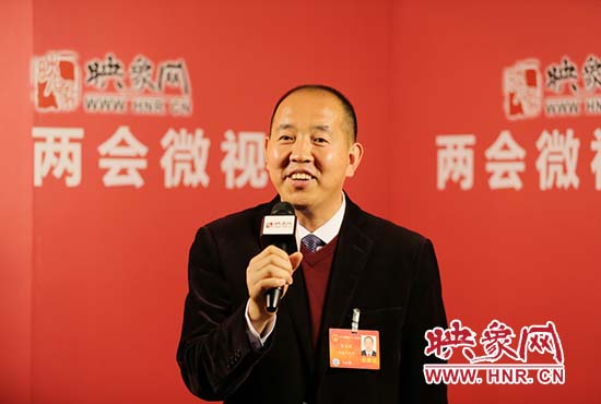 全國人大代表張全收做客映象網《兩會微視》視頻訪談。