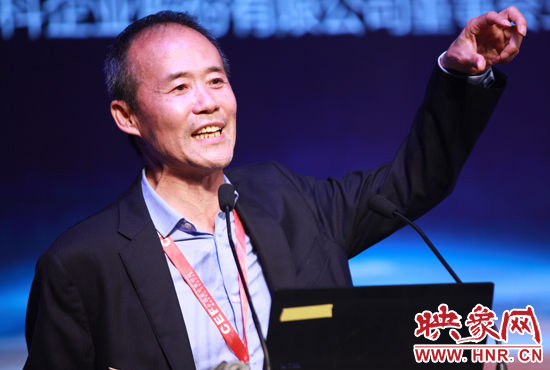 圖為萬科企業股份有限公司董事會主席王石。(新浪財經 梁斌 攝)