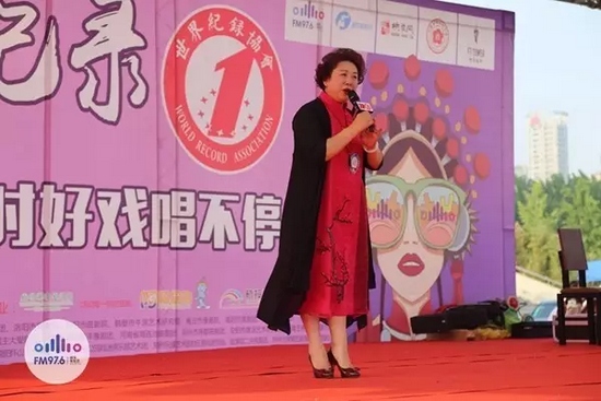 苗團長專程從河北趕來參加挑戰 苗團長專程從河北趕來參加挑戰