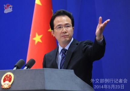 外交部發言人洪磊主持例行記者會 外交部發言人洪磊主持例行記者會