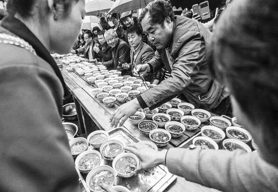 臊子面讓大家過足了癮 臊子面讓大家過足了癮