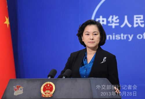 例行記者會現場 例行記者會現場