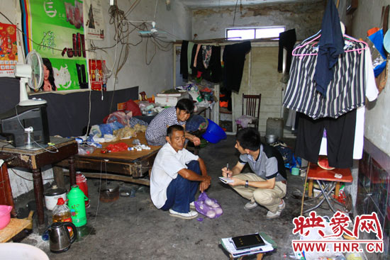 圖為老王的家。 圖為老王的家。