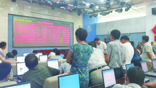 昨日交易現場人氣很旺