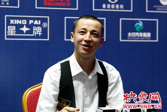 發布會上,中國業余選手帕如克很期待下一句的比賽 發布會上,中國業余選手帕如克很期待下一句的比賽