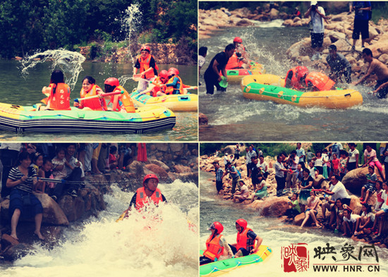 第二屆河南汝陽漂流節(jié)在洛陽恐龍谷漂流景區(qū)盛大舉行 第二屆河南汝陽漂流節(jié)在洛陽恐龍谷漂流景區(qū)盛大舉行