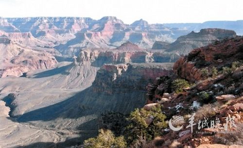 美國科羅拉多大峽谷是人生應該去的50個地方之一。 新華社/路透 美國科羅拉多大峽谷是人生應該去的50個地方之一。 新華社/路透