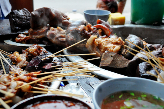 緬甸,繽紛的街邊平民小吃 緬甸,繽紛的街邊平民小吃