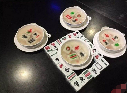 來碗清一色!火鍋店推出創(chuàng)意麻將湯圓