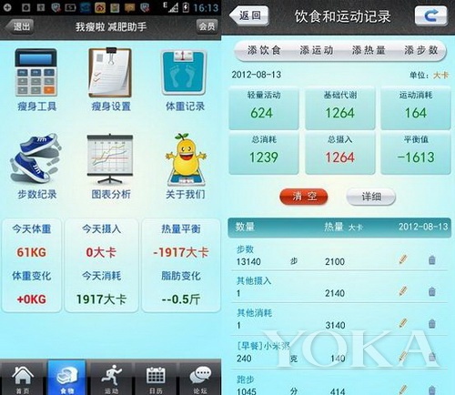 減肥幫手APP能夠幫你制訂減肥計劃 減肥幫手APP能夠幫你制訂減肥計劃