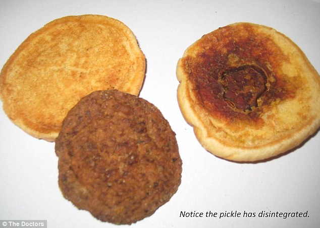 漢堡唯一的區別是蔬菜分解消失 漢堡唯一的區別是蔬菜分解消失