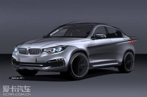 新一代寶馬X6效果圖 新一代寶馬X6效果圖