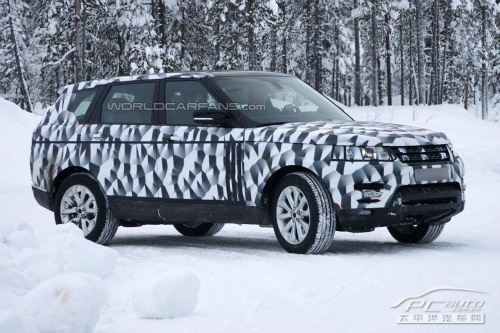 曝新一代路虎攬勝運動版實車 年底發布 曝新一代路虎攬勝運動版實車 年底發布