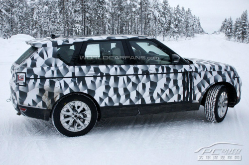 曝新一代路虎攬勝運動版實車 年底發布 曝新一代路虎攬勝運動版實車 年底發布