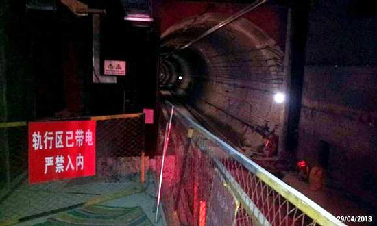 網友爆料鄭州地鐵已進行內部試運行