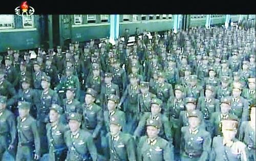 約2萬名朝鮮朝鮮人民軍基層軍官近日陸續抵達平壤,準備出席軍方大會。