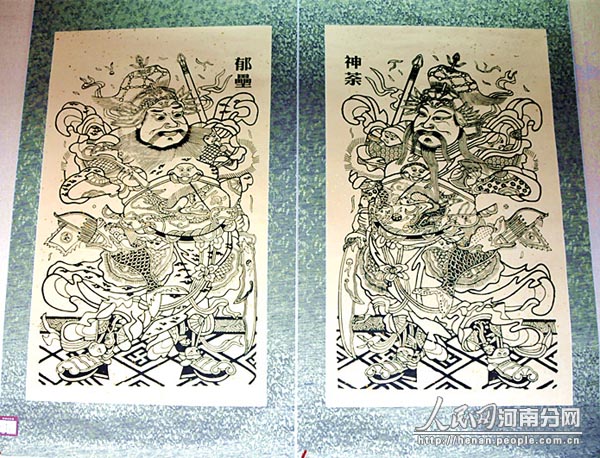 開封鼓樓商業街開街 朱仙鎮年畫亮相鼓樓 開封鼓樓商業街開街 朱仙鎮年畫亮相鼓樓