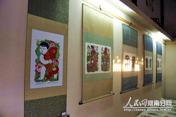 開封鼓樓商業街開街 朱仙鎮年畫亮相鼓樓 開封鼓樓商業街開街 朱仙鎮年畫亮相鼓樓