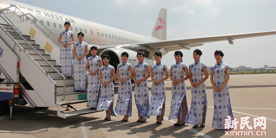 西部航空首航上海味濃 西部航空首航上海味濃