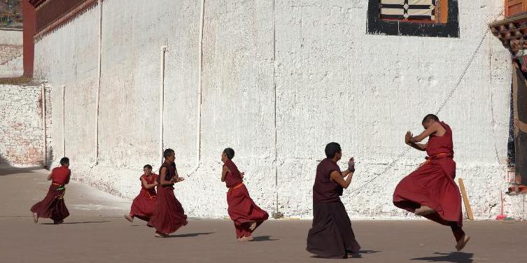 西藏僧人練習 西藏僧人練習