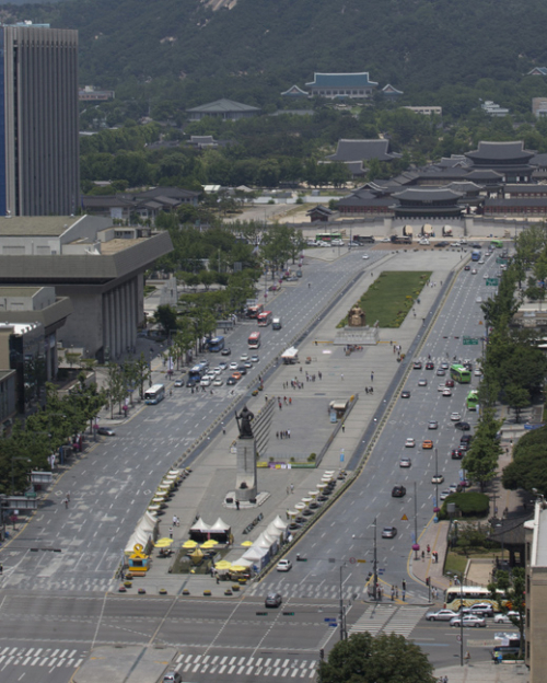 MERS疫情蔓延 韓國首爾鬧市成為空城 MERS疫情蔓延 韓國首爾鬧市成為空城