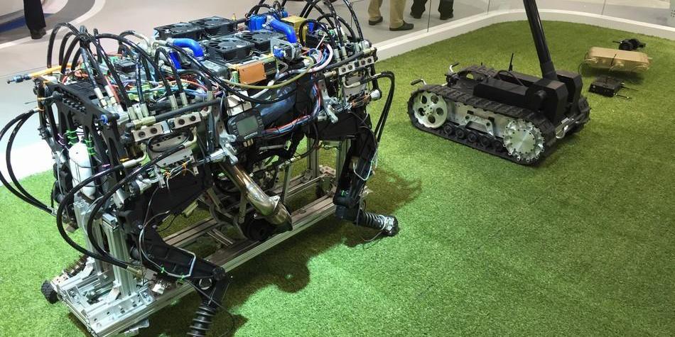 國產“大狗”機器人真身曝光 國產“大狗”機器人真身曝光