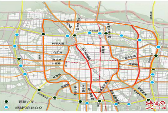 兩環(huán)十七放射景觀廊道建設(shè)。 兩環(huán)十七放射景觀廊道建設(shè)。