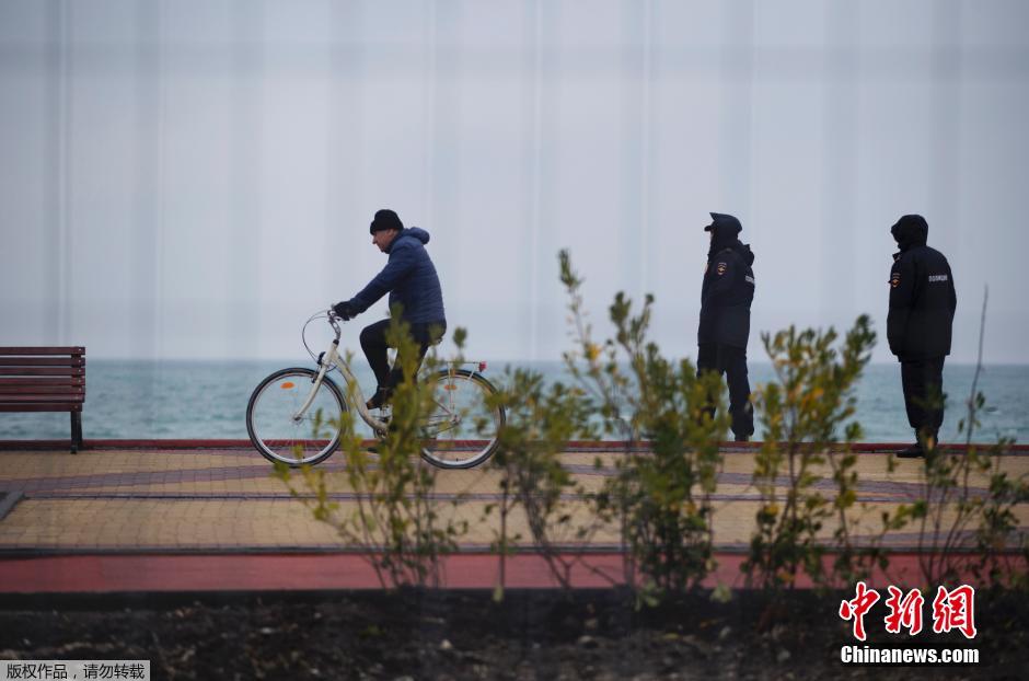 當地時間1月29日,俄羅斯索契,2014年索契冬奧會,俄羅斯軍方在奧林匹克公園周邊部署放空導彈系統。 當地時間1月29日,俄羅斯索契,2014年索契冬奧會,俄羅斯軍方在奧林匹克公園周邊部署放空導彈系統。