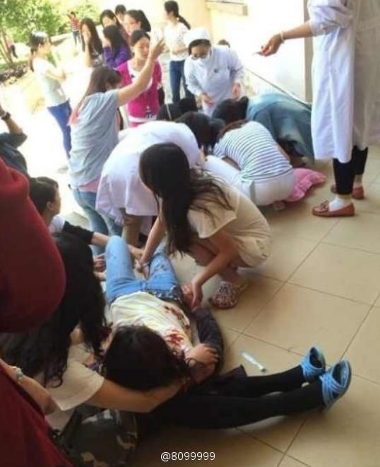 云南大學滇池學院女生宿舍發生持刀傷人事件（圖）