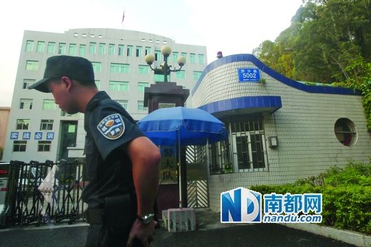 　中標的美發公司注冊地點就在羅湖公安分局巡警大隊里面。