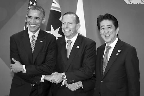 美日澳首腦會談否認“針對中國” 奧巴馬透露中美嚴峻關系 美日澳首腦會談否認“針對中國” 奧巴馬透露中美嚴峻關系