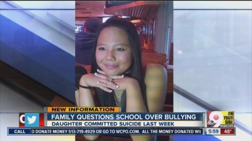 美國(guó)俄州一13歲華裔養(yǎng)女自殺疑在校遭遇種族欺凌
