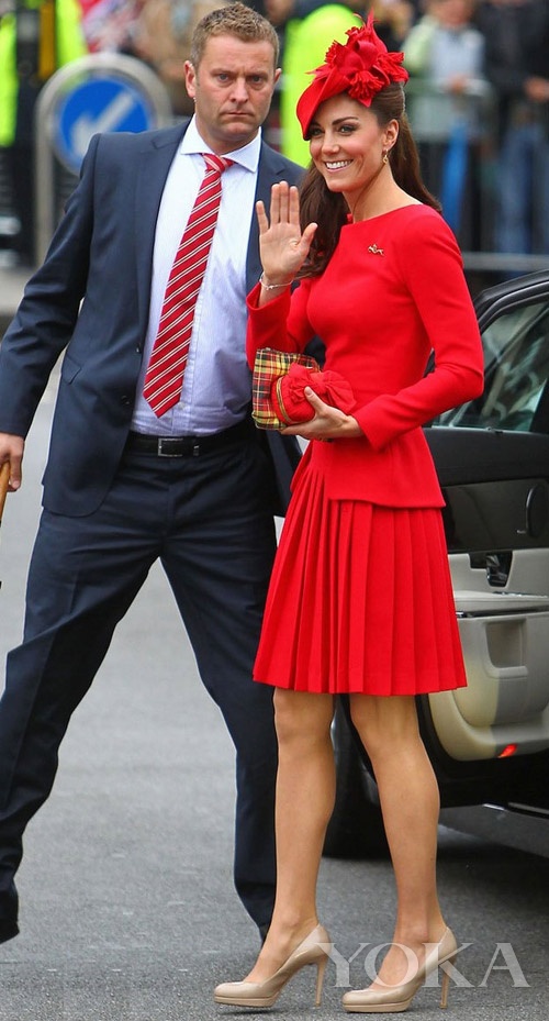 凱特王妃的皇室出訪套裝 凱特王妃的皇室出訪套裝