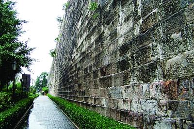 　　東水關(guān)處的城墻。資料圖片