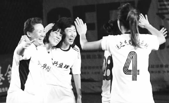 此次運之杰足球俱樂部的參賽隊員，大多是由女足退役球員組成