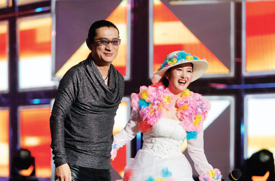 模仿楊鈺瑩的選手與黃安“一拍即合” 模仿楊鈺瑩的選手與黃安“一拍即合”