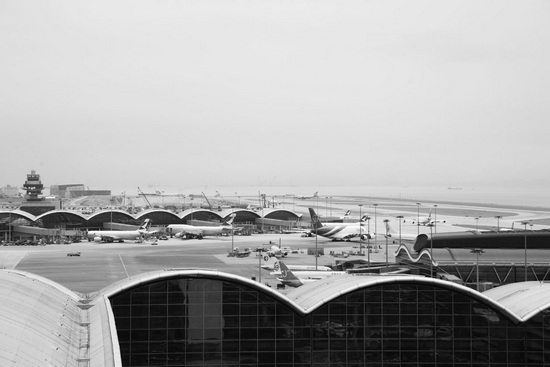 香港赤鱲角國際機場飛機跑道 香港赤鱲角國際機場飛機跑道